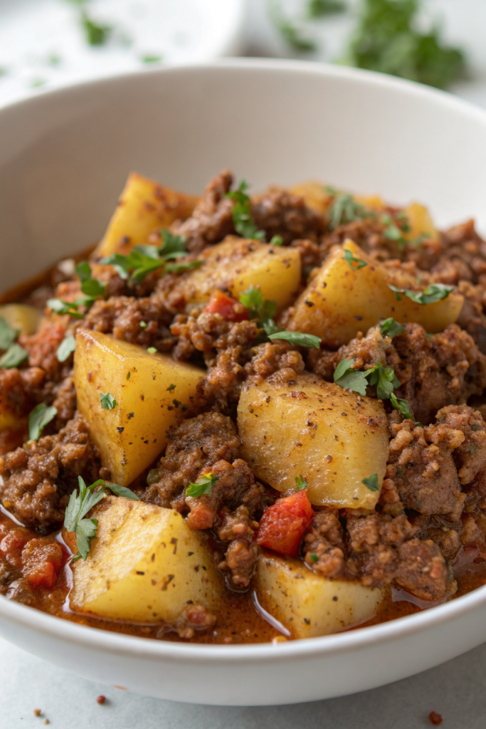 Hearty Ground Beef and Potatoes Recipe