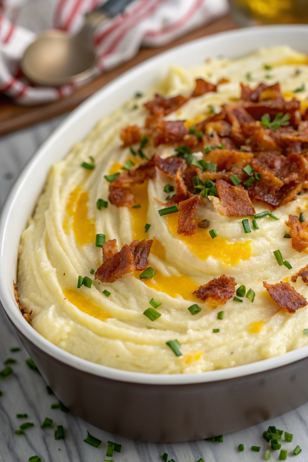 Loaded Mashed Potato Casserole Recipe