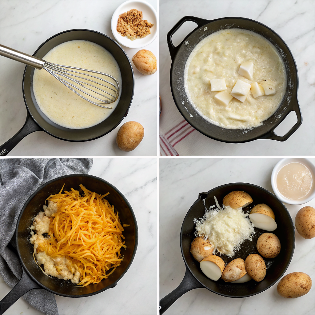 Make the Creamy Cheese Sauce