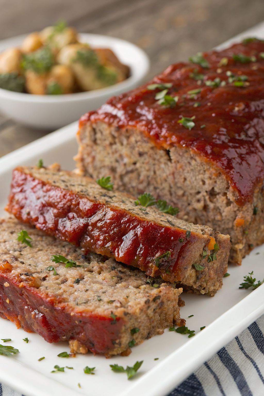 Meatloaf Recipe with Glaze