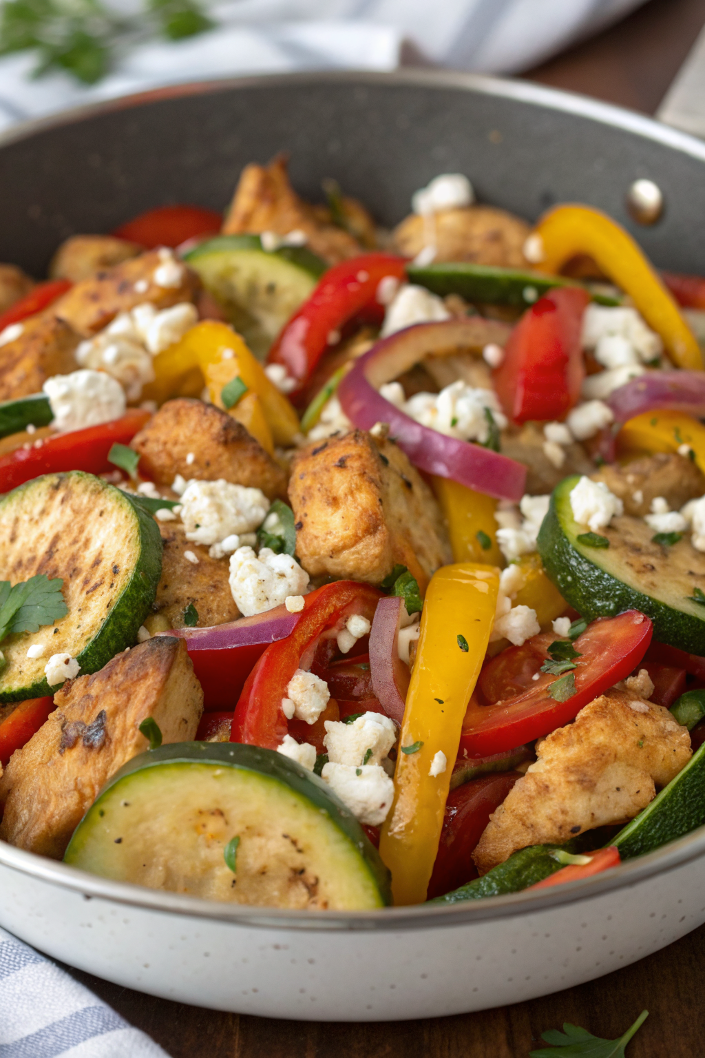Mediterranean Chicken Stir-Fry Recipe