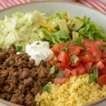 Protein Packed Low Carb Burrito Bowl Recipe