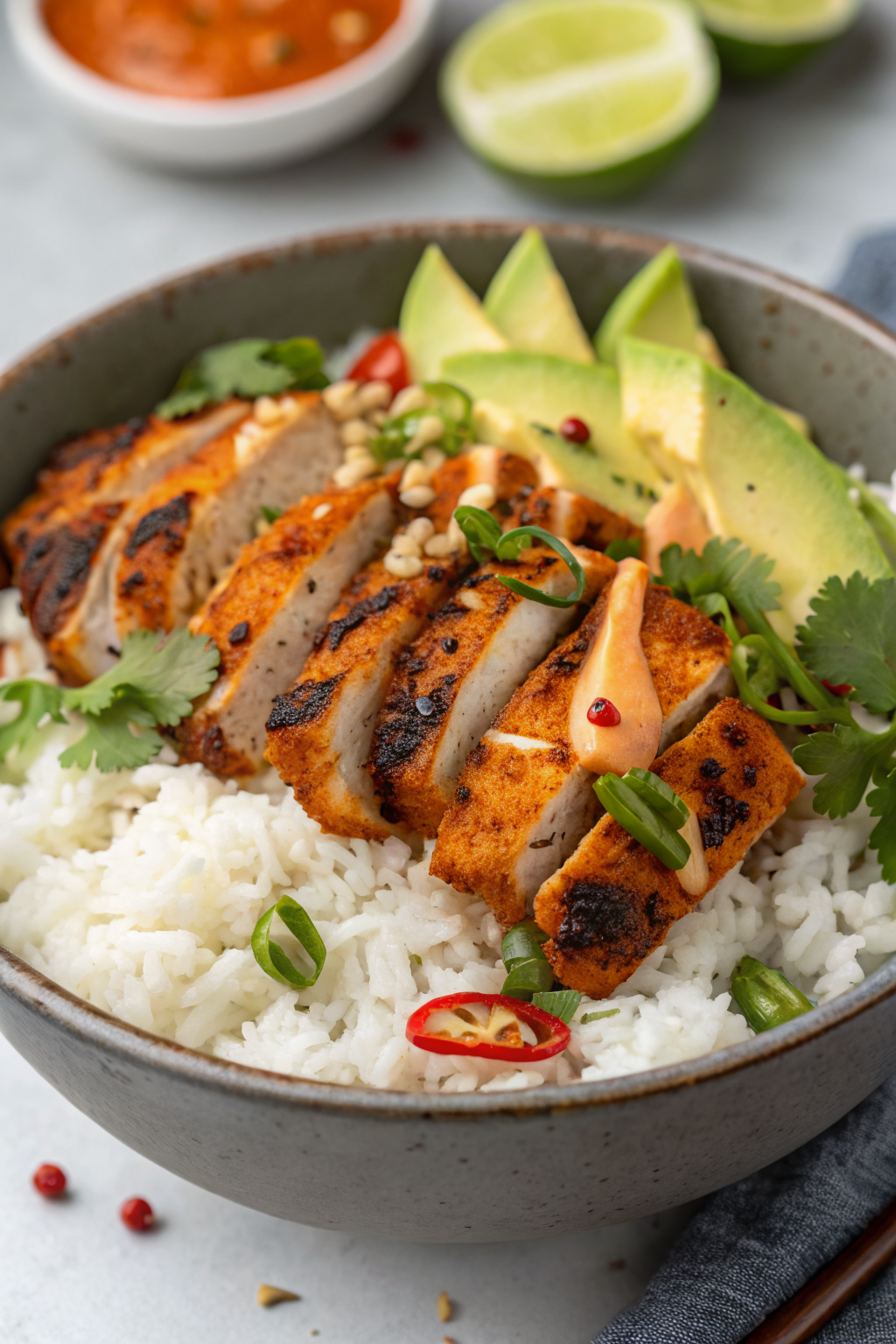 Savory Sweet Chili Chicken Bowl Recipe
