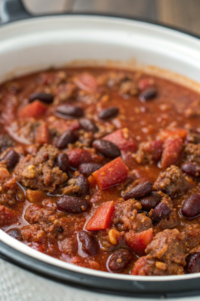 Slow Cooker Chili Recipe