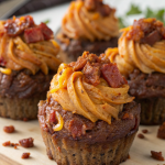 Smoky Bourbon BBQ Meatloaf Cupcakes Recipe