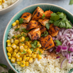 Street Corn Chicken Bowls Recipe