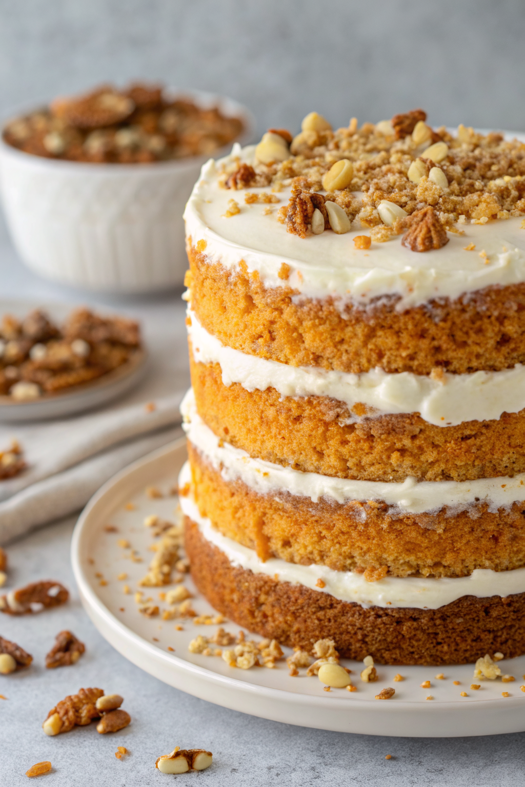 Vintage Carrot Cake Recipe