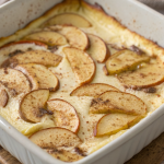 Apple Cinnamon Cottage Cheese Bake Recipe