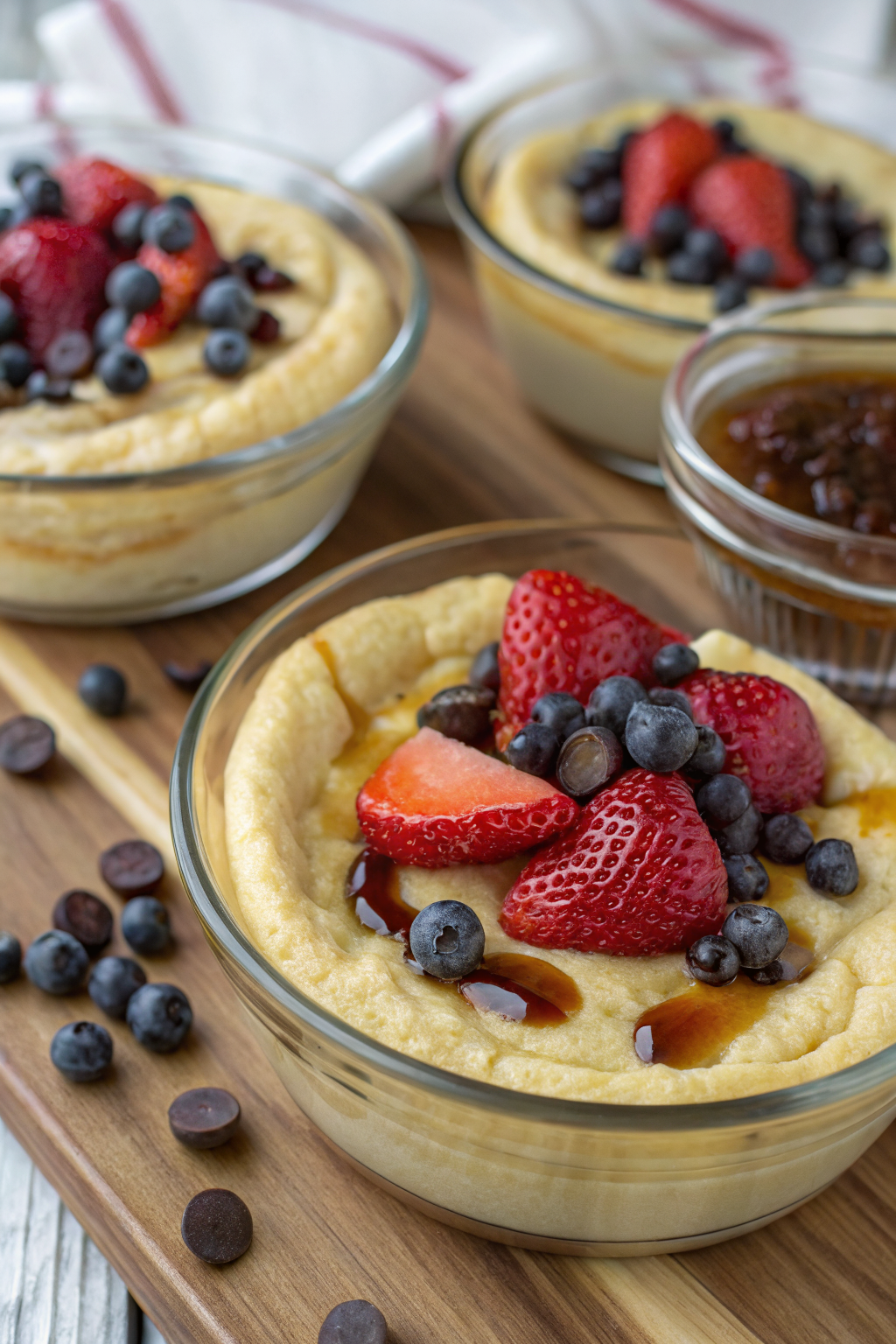 Baked Protein Pancake Bowls Recipe