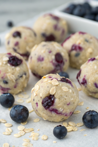 Blueberry Cheesecake Protein Bites Recipe