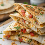 Chicken Ranch Quesadilla Recipe