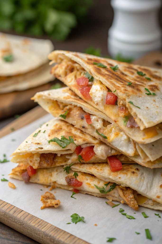 Chicken Ranch Quesadilla Recipe