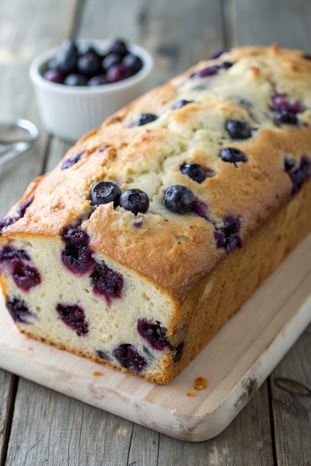 Cottage Cheese Blueberry Bread Recipe