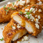 Crispy Hot Honey Feta Chicken Recipe