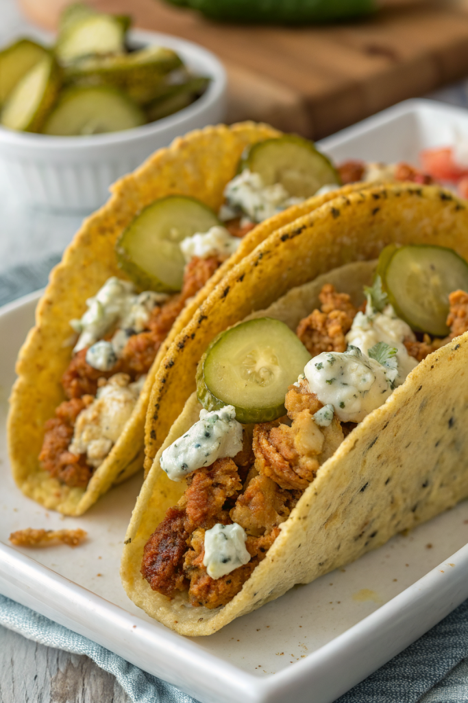 Dill Pickle Ranch Tacos Recipe