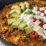 Ground Beef Enchilada Skillet Recipe