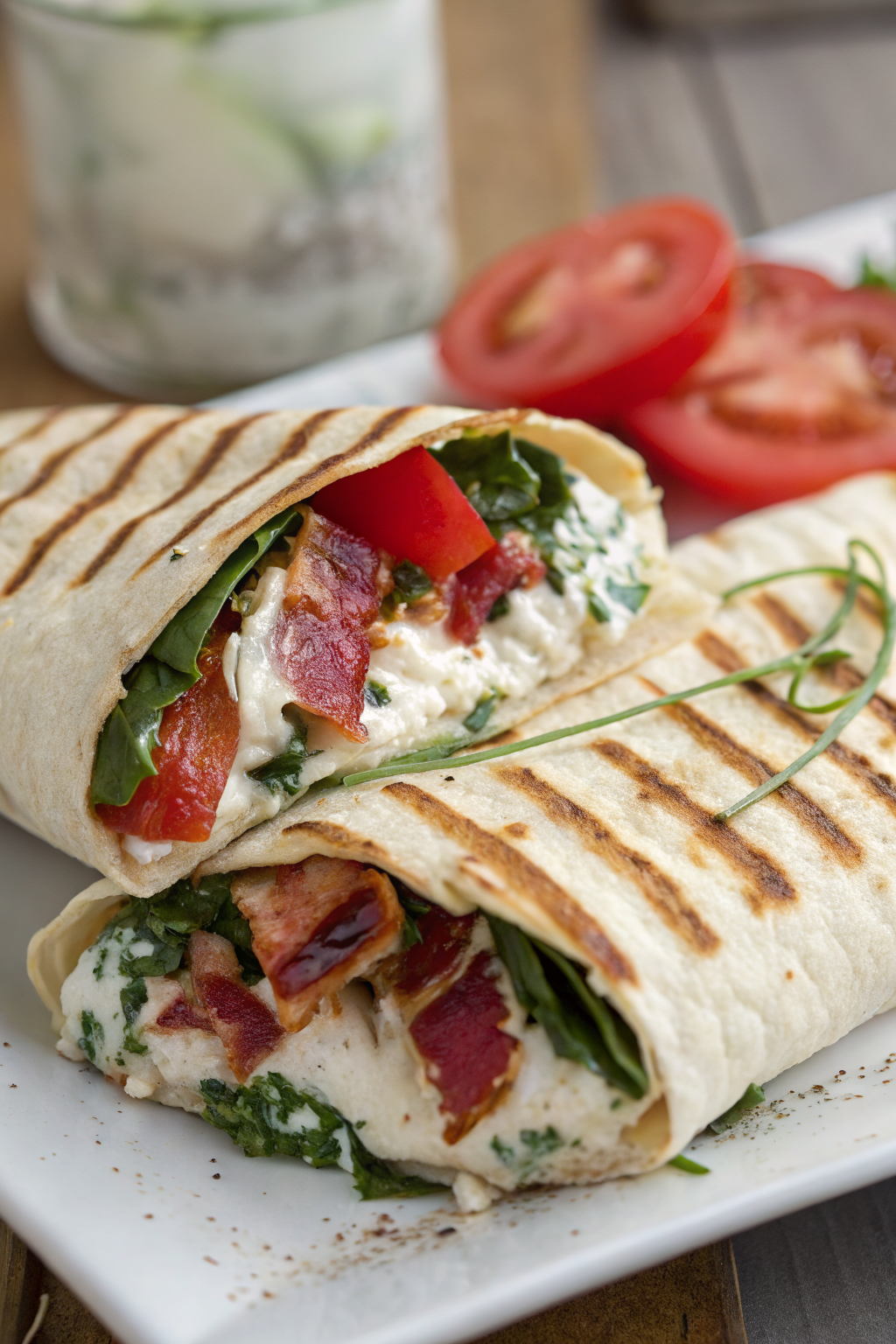 High Protein Cottage Cheese Wraps Recipe