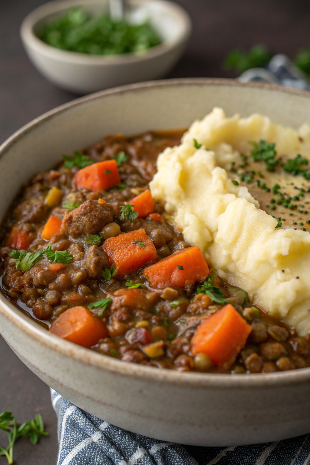 High Protein Lentil Stew Recipe