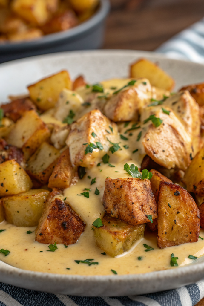 Savory Garlic Cheesy Chicken Recipe