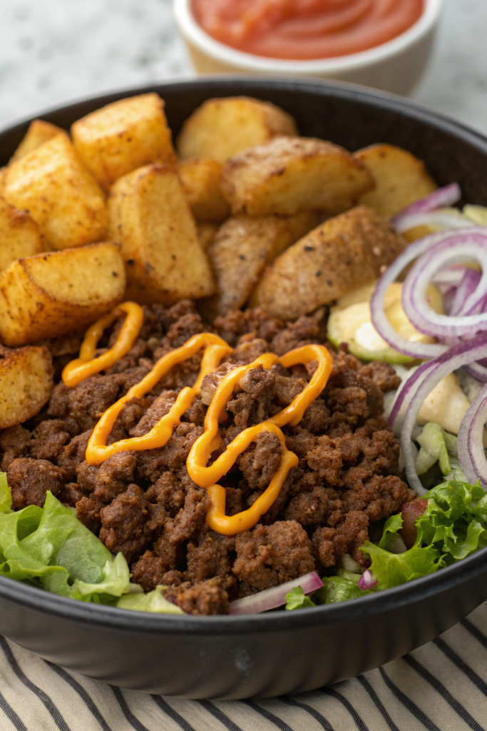 Smash Burger Bowl Recipe