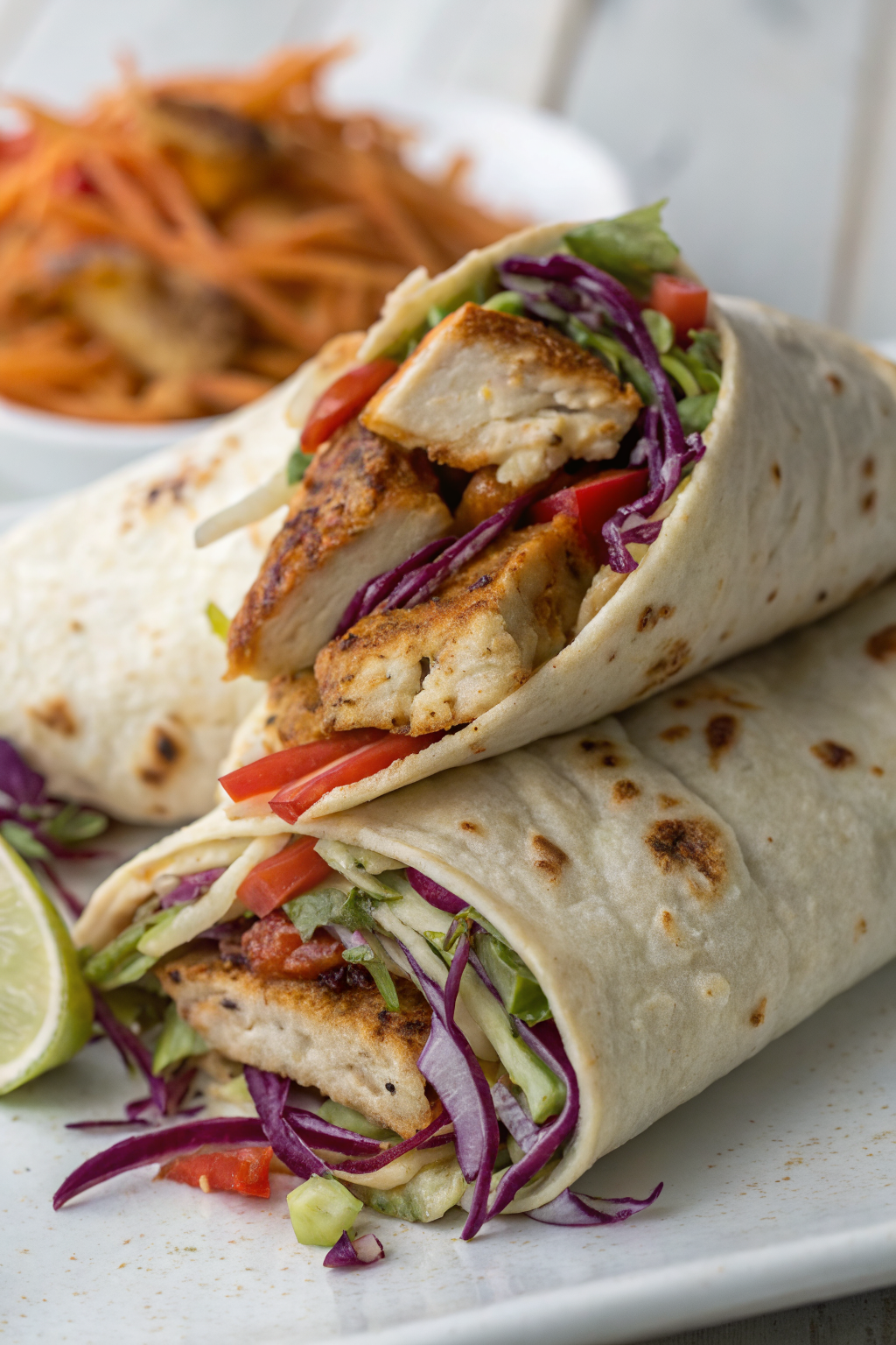 Thai Chicken Wraps Recipe
