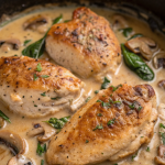 Creamy Mushroom Chicken Recipe