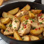 Garlic Butter Chicken and Potato Recipe